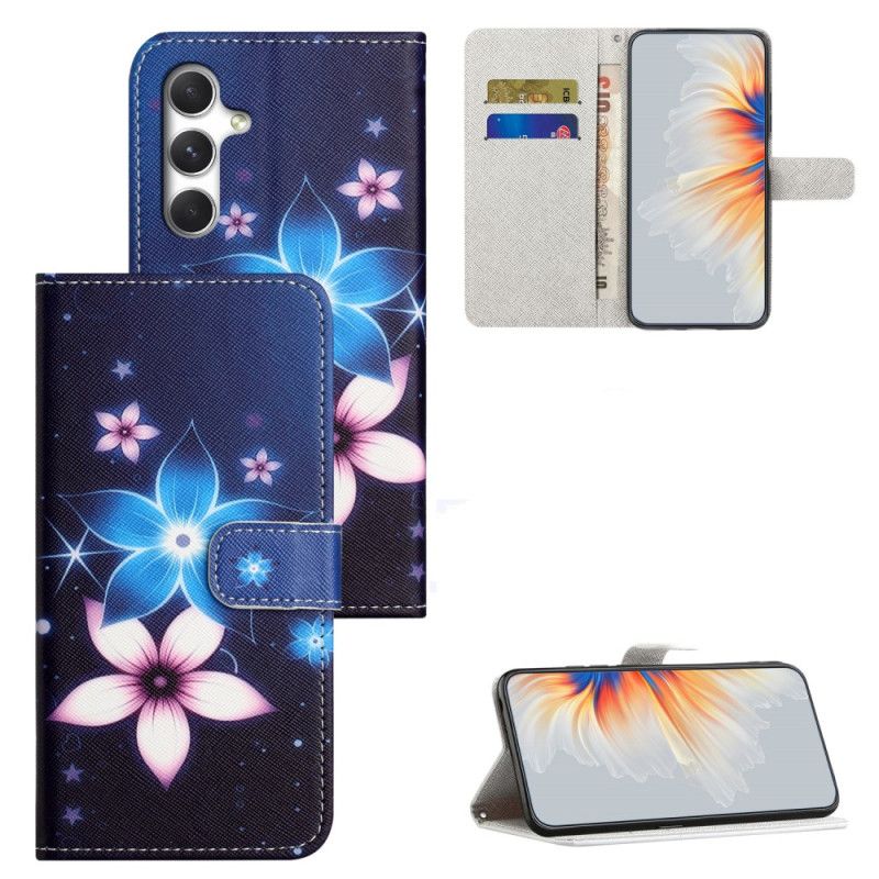 Housse Samsung Galaxy S26 Fleurs Lunaires