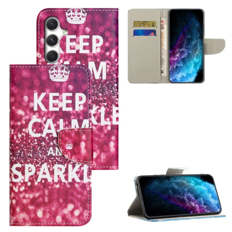 Housse Samsung Galaxy S26 Keep Calm and Sparkle