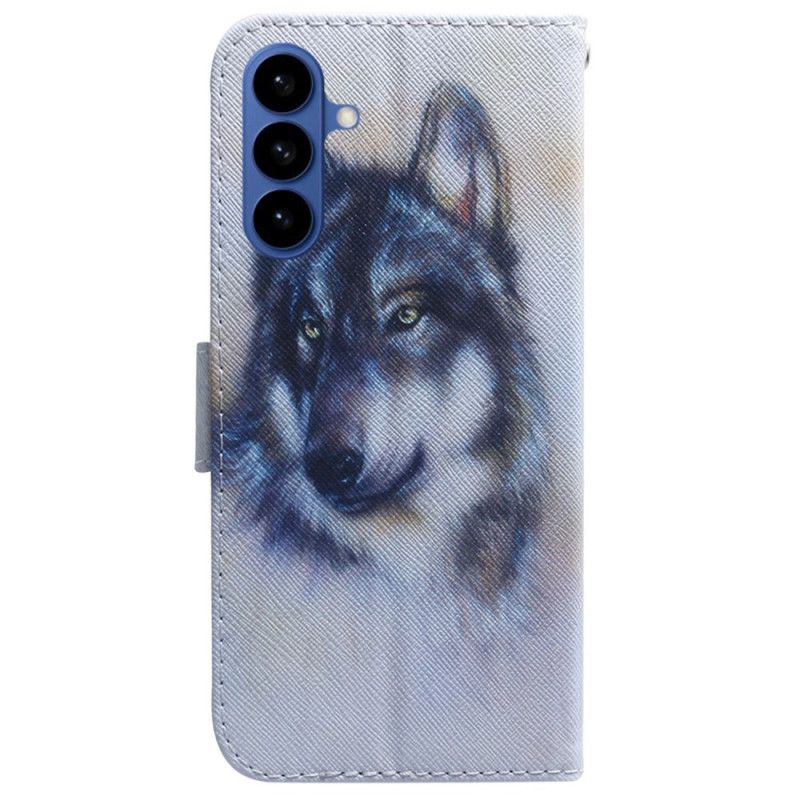 Housse Samsung Galaxy S26 Loup Aquarelle