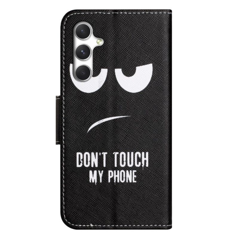 Housse Samsung Galaxy S26 Motif Don't Touch My Phone