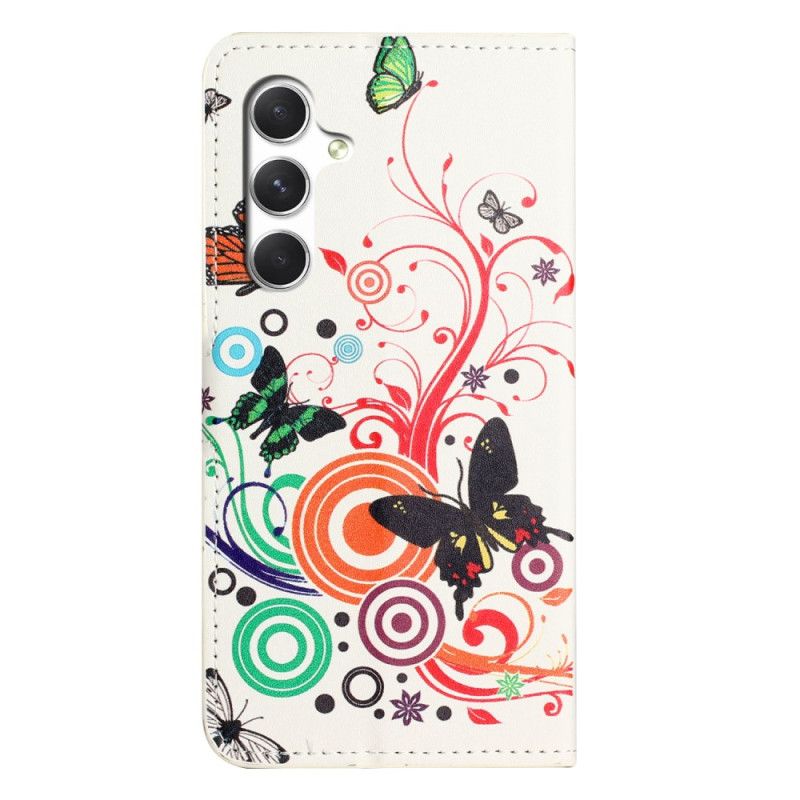 Housse Samsung Galaxy S26 Papillons Blancs