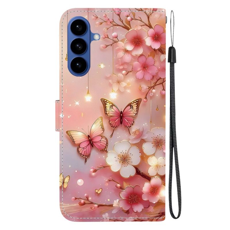 Housse Samsung Galaxy S26 Papillons Lanternes