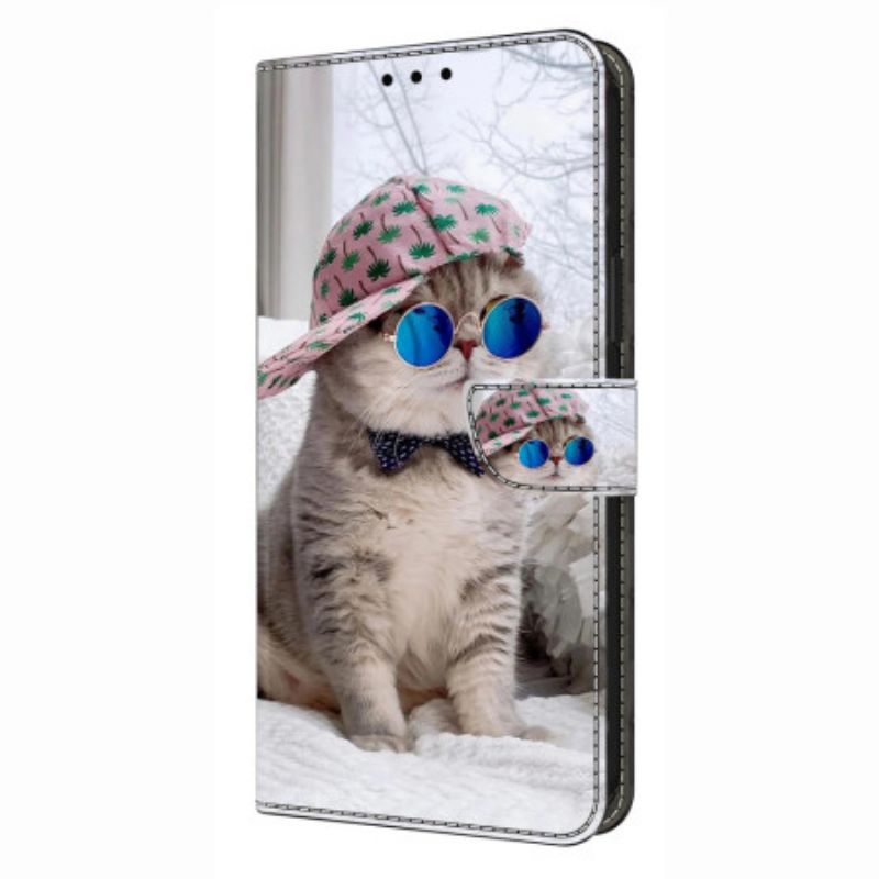 Housse Samsung Galaxy S26 Plus 5G Chat à Chapeau