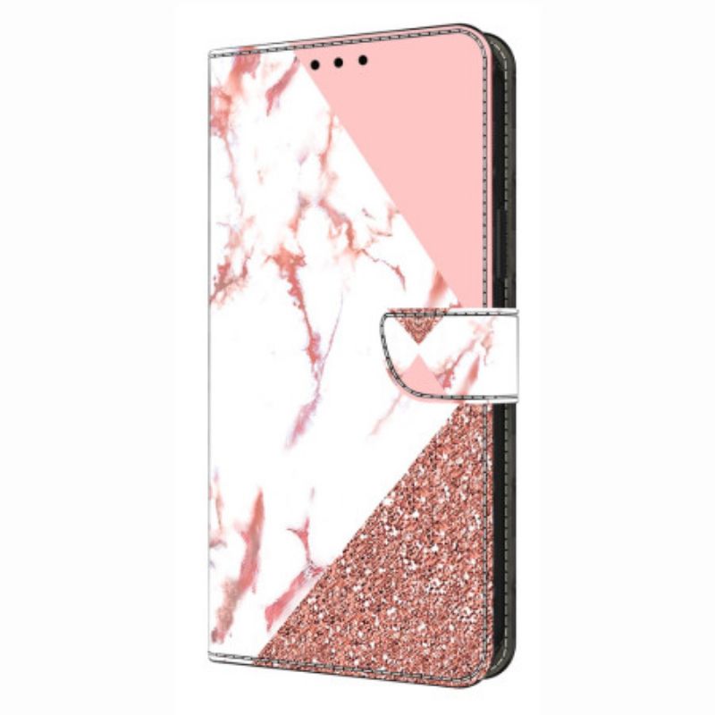 Housse Samsung Galaxy S26 Plus 5G Motif Marbre Triangulaire