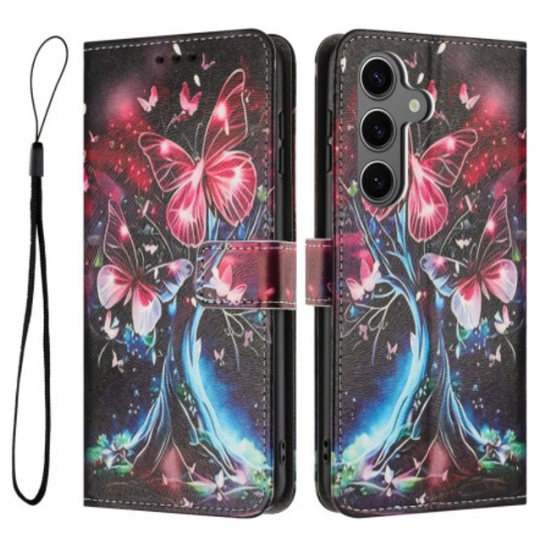 Housse Samsung Galaxy S26 Plus Arbre aux Papillons