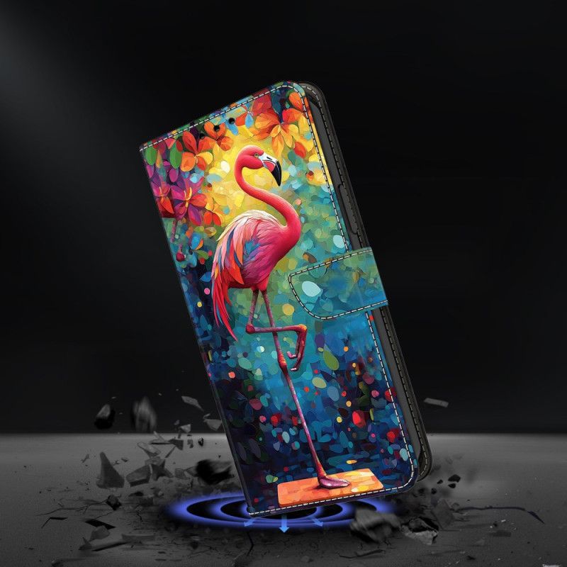 Housse Samsung Galaxy S26 Plus Flamant Rose Art