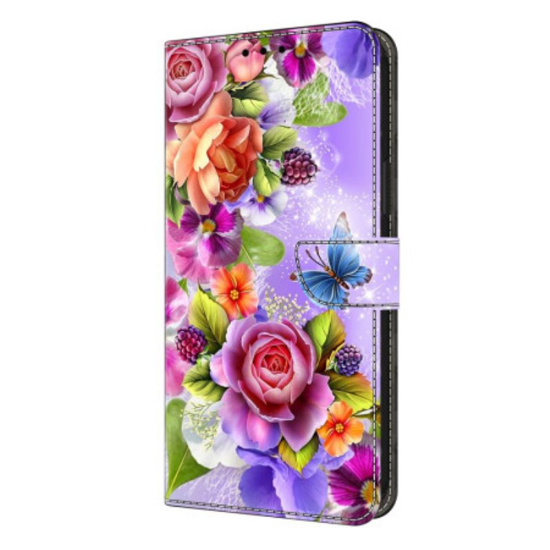 Housse Samsung Galaxy S26 Plus Fleurs Éblouissantes