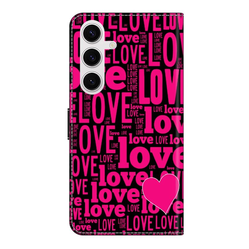 Housse Samsung Galaxy S26 Plus LOVE
