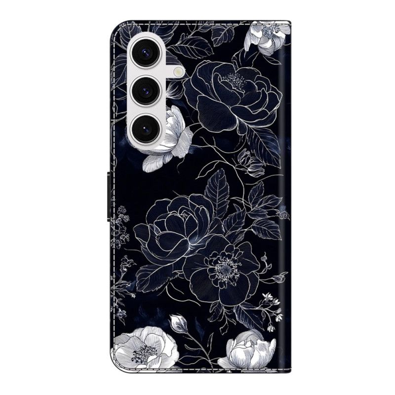Housse Samsung Galaxy S26 Plus Motif Fleurs Vintage