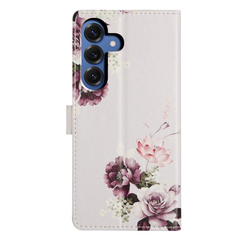 Housse Samsung Galaxy S26 Plus Motif Rose Croix