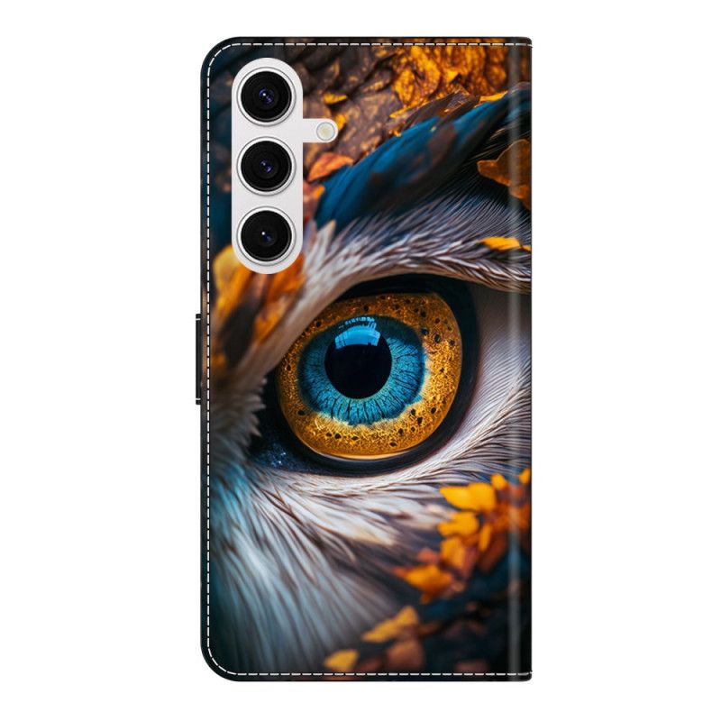 Housse Samsung Galaxy S26 Plus Motif Yeux Bleus