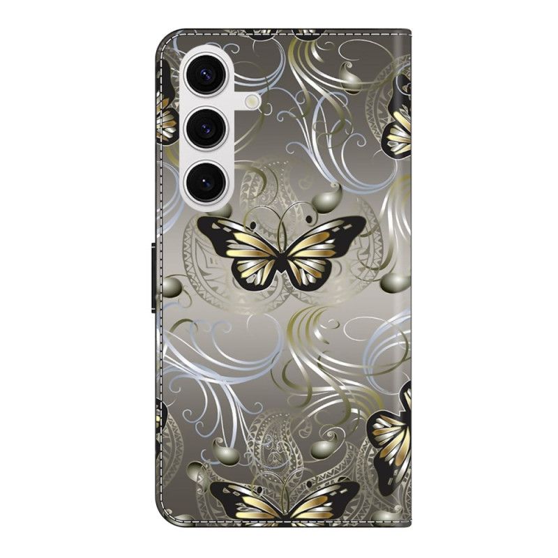 Housse Samsung Galaxy S26 Plus Papillons Dentelle