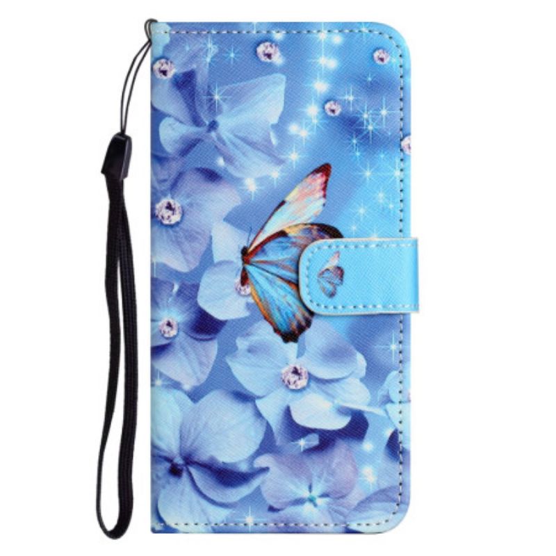 Housse Samsung Galaxy S26 Plus Papillons et Diamants