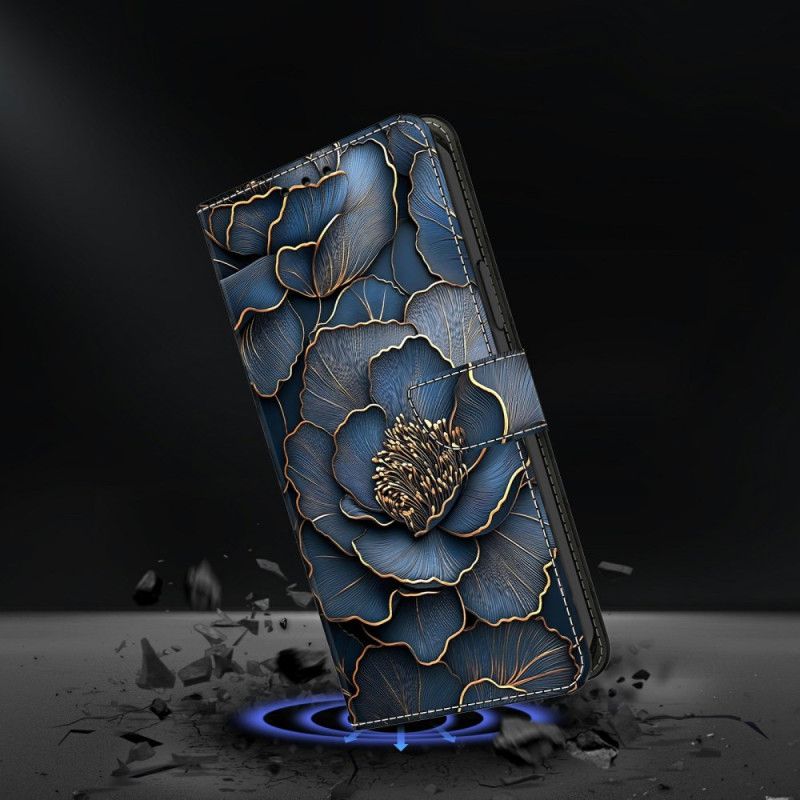 Housse Samsung Galaxy S26 Plus Pivoine Bleu