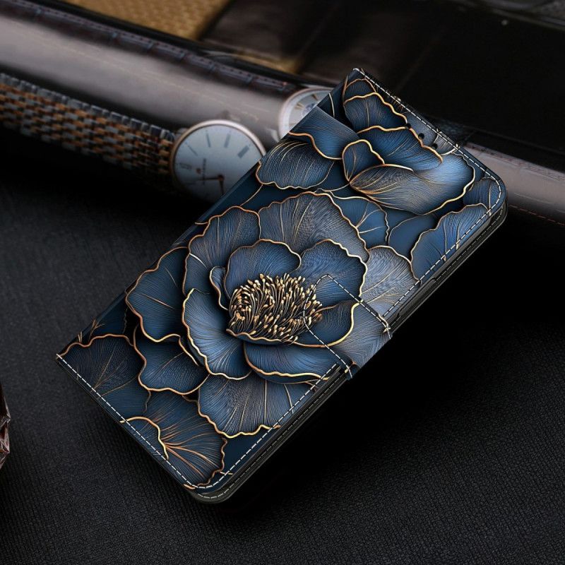 Housse Samsung Galaxy S26 Plus Pivoine Bleu