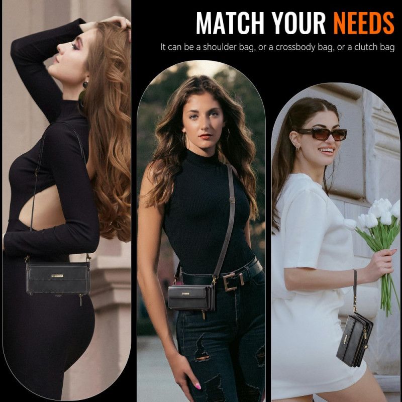 Housse Samsung Galaxy S26 Plus Protection RFID et Bandoulière CASEME