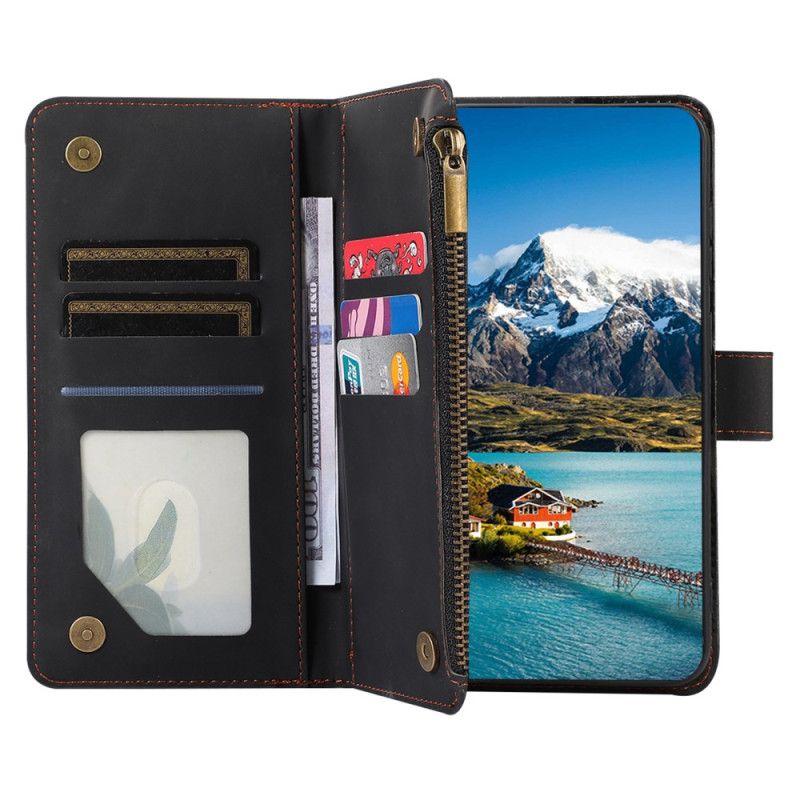 Housse Samsung Galaxy S26 Portefeuille 9 Porte-Cartes