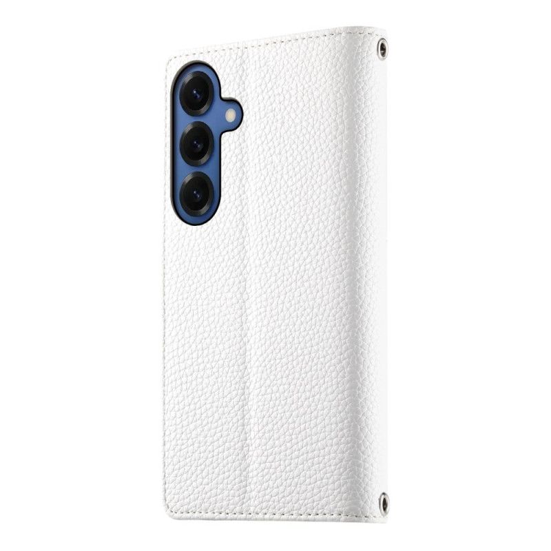 Housse Samsung Galaxy S26 Portefeuille Bicolore avec Sangles