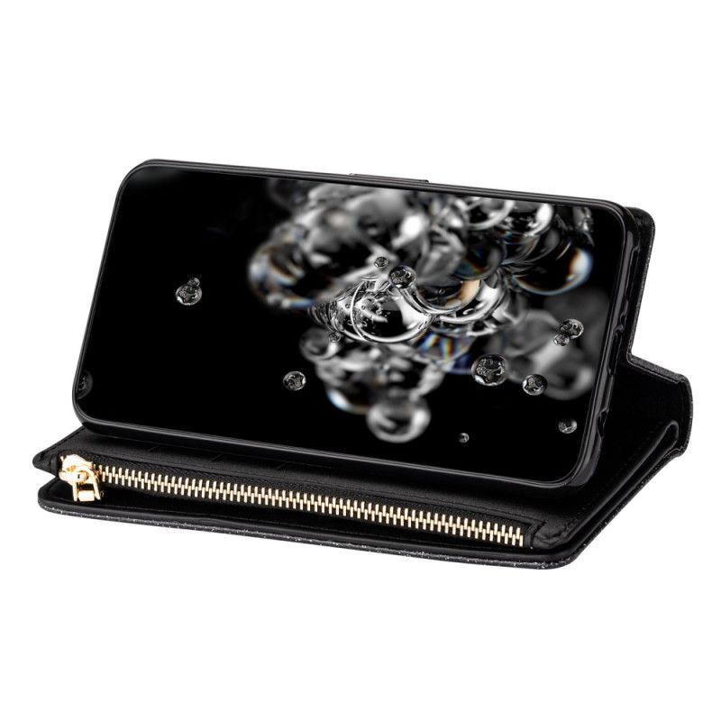 Housse Samsung Galaxy S26 Portefeuille Pailleté