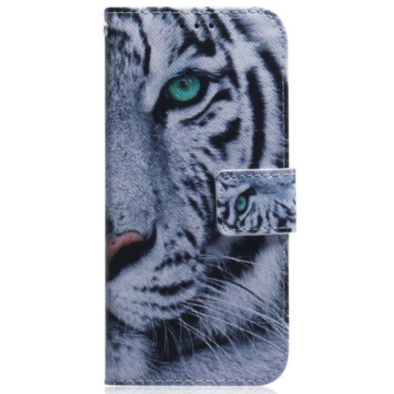 Housse Samsung Galaxy S26 Tigre Blanc