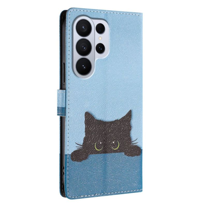 Housse Samsung Galaxy S26 Ultra Chaton Noir