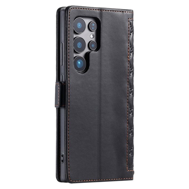 Housse Samsung Galaxy S26 Ultra Matelassée avec Lanière