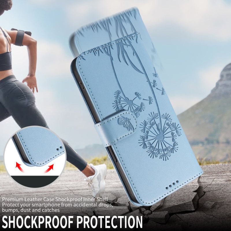 Housse Samsung Galaxy S26 Ultra Pissenlits à Lanière