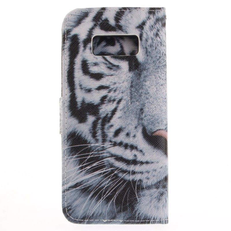 Housse Samsung Galaxy S8 Face De Tigre