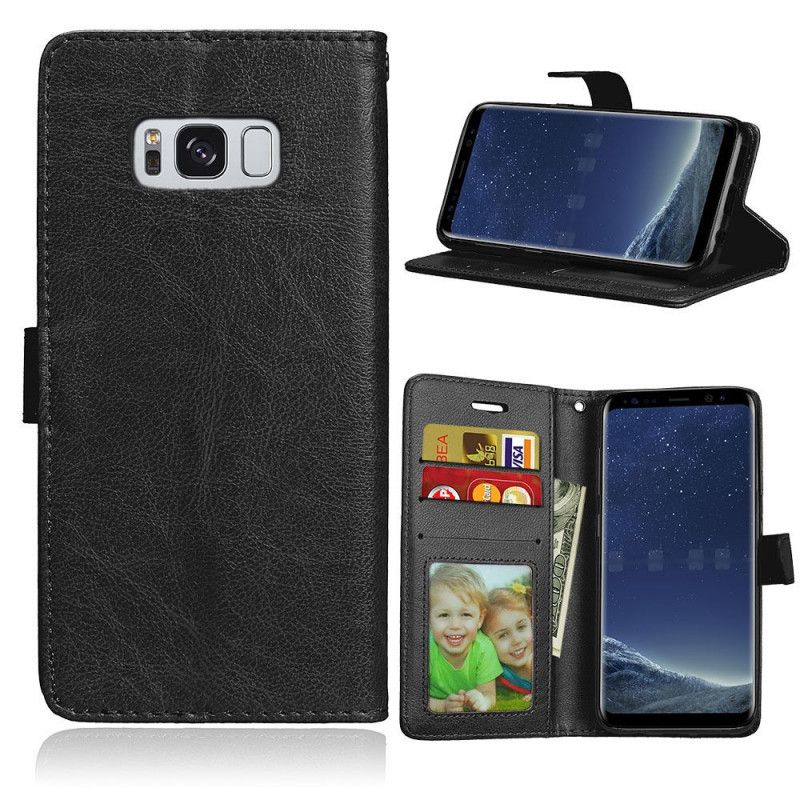 Housse Samsung Galaxy S8 Style Portefeuille Avec Porte-photo