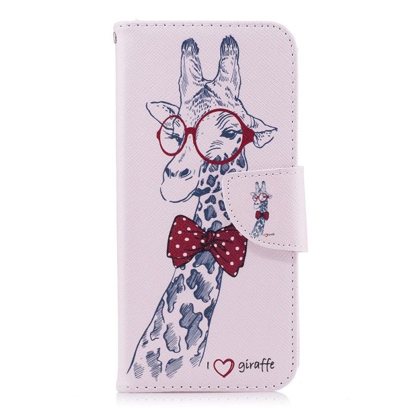 Étui Housse Samsung Galaxy S9 Girafe Intello