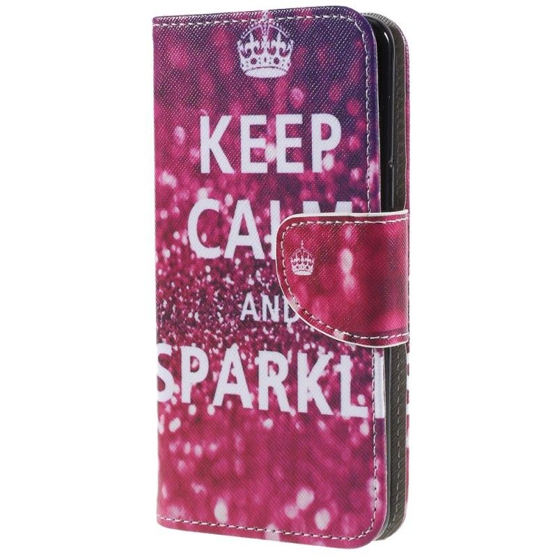 Housse Samsung Galaxy S9 Keep Calm And Sparkle