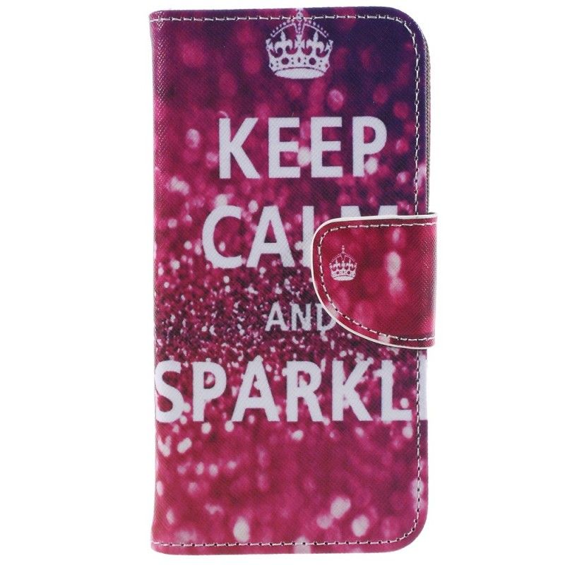 Housse Samsung Galaxy S9 Keep Calm And Sparkle