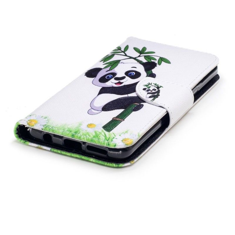 Étui Housse Samsung Galaxy S9 Panda Sur Le Bambou