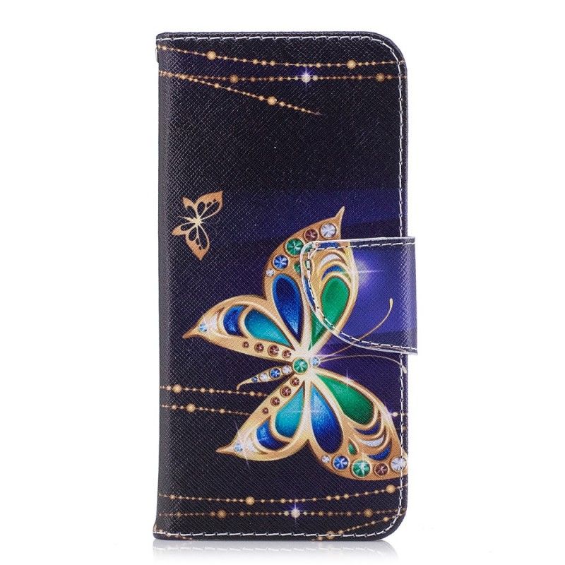 Étui Housse Samsung Galaxy S9 Papillon Magique