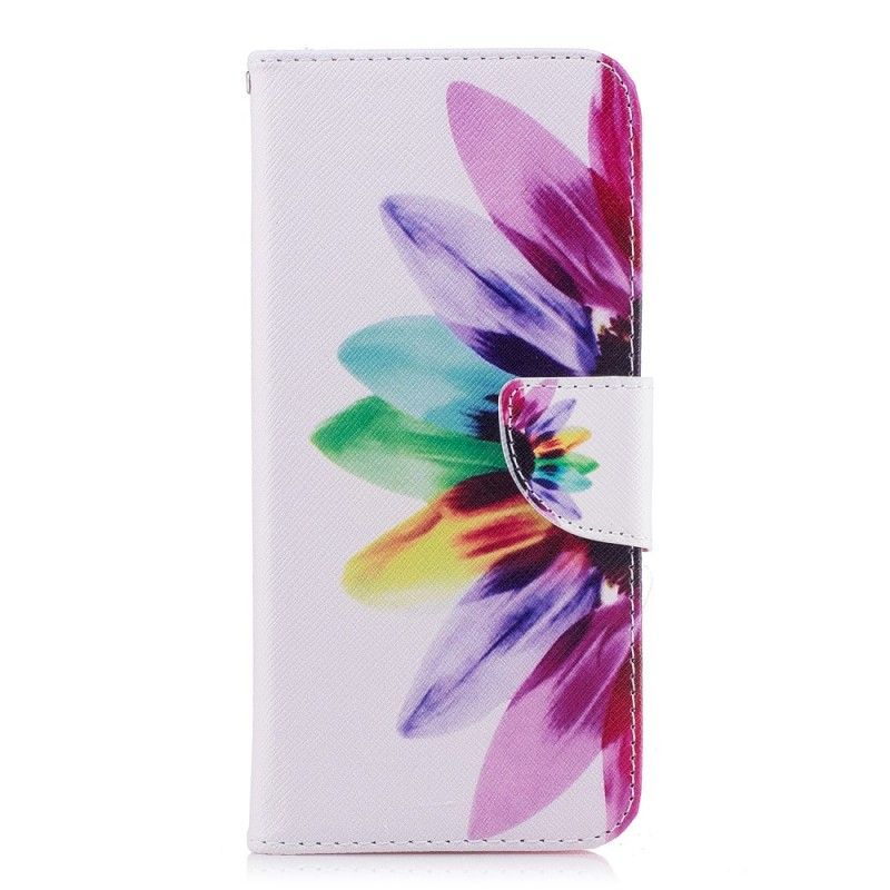 Housse Samsung Galaxy S9 Plus Fleur Aquarelle