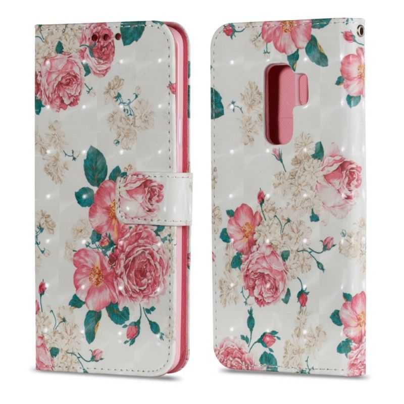 Housse Samsung Galaxy S9 Plus Fleurs Liberty