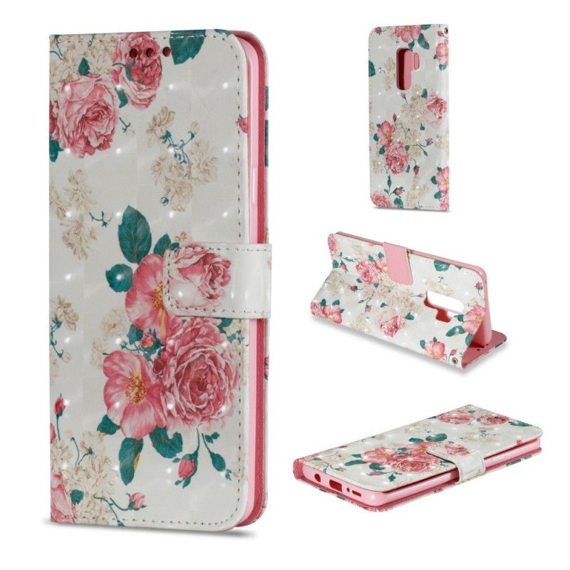 Housse Samsung Galaxy S9 Plus Fleurs Liberty