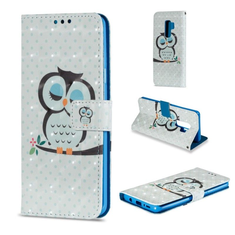 Housse Samsung Galaxy S9 Plus Hibou Endormi