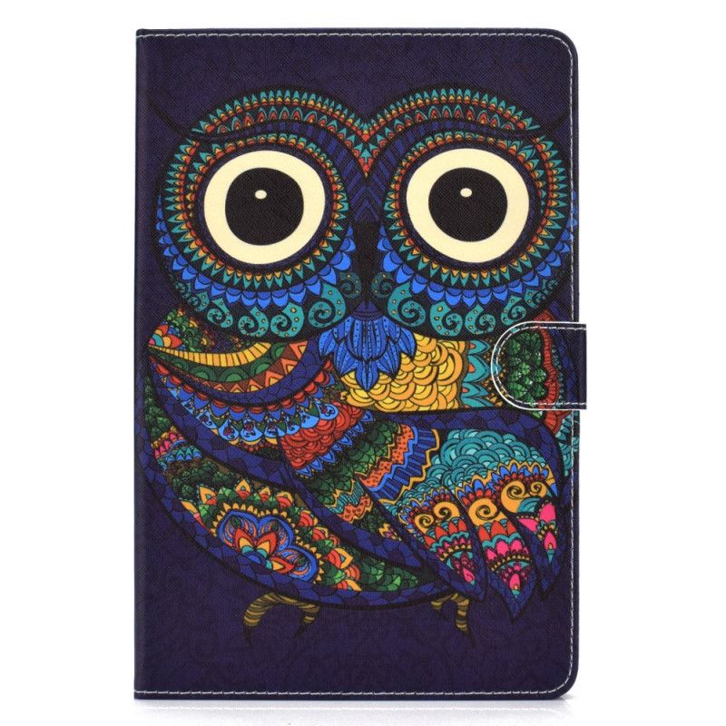 Housse Samsung Galaxy Tab A 10.1 (2019) Hibou Couleurs