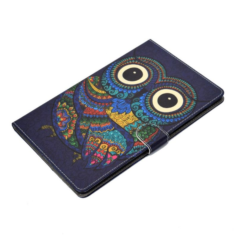 Housse Samsung Galaxy Tab A 10.1 (2019) Hibou Couleurs