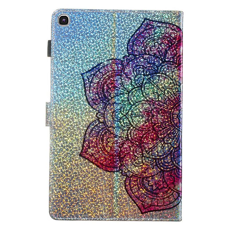 Housse Samsung Galaxy Tab A 10.1 (2019) Mandala Paillettes