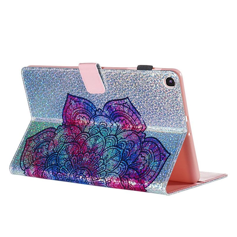 Housse Samsung Galaxy Tab A 10.1 (2019) Mandala Paillettes