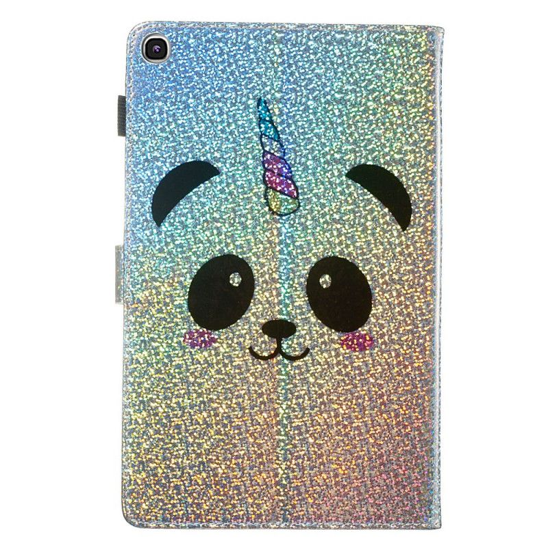 Housse Samsung Galaxy Tab A 10.1 (2019) Panda Paillettes