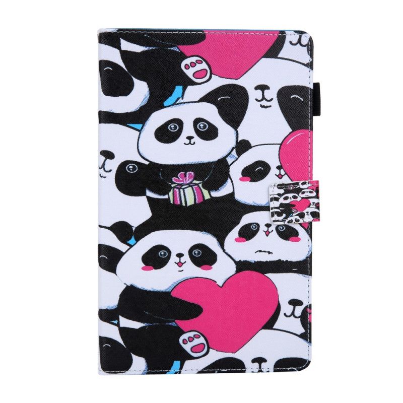Étui Housse Samsung Galaxy Tab A 10.1 (2019) Que Des Pandas