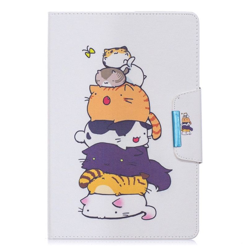 Housse Samsung Galaxy Tab A 10.1 (2019) Tas De Chats