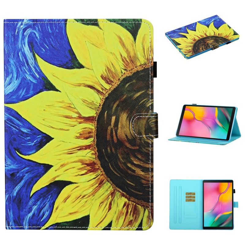 Housse Samsung Galaxy Tab A 10.1 (2019) Tournesol Peint