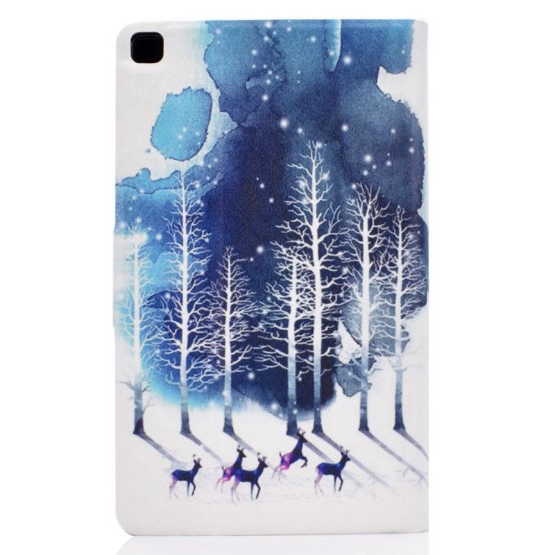 Housse Samsung Galaxy Tab A 8.0 (2019) Cerfs Des Neiges