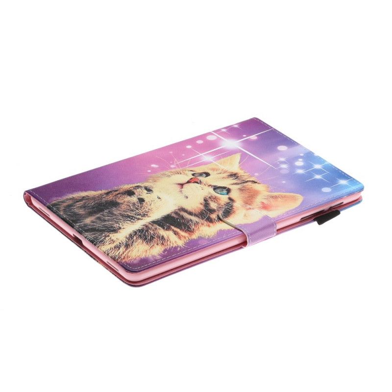 Housse Samsung Galaxy Tab A 8.0 (2019) Chaton Attentif