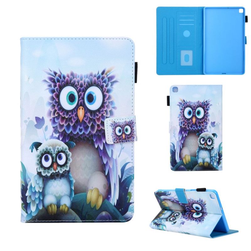 Housse Samsung Galaxy Tab A 8.0 (2019) Hibou Effrayé