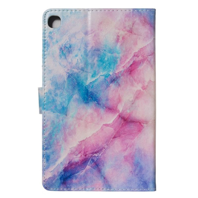 Housse Samsung Galaxy Tab A 8.0 (2019) Motif Marbré Coloré